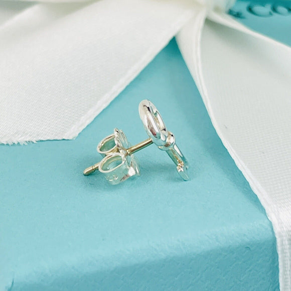 Tiffany & Co SINGLE Key Stud Earring Replacement Lost Mens Unisex Silver