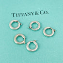 1 Tiffany & Co Sterling Silver 10mm Spring Jump Ring Charm Holder Clasp-1
