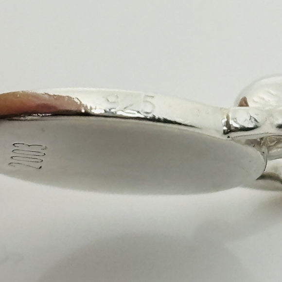 RARE Tiffany & Co Atlas Man Clock Charm or Pendant in Sterling Silver