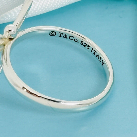 Size 7.5 Tiffany & Co Dragonfly Ring in Sterling Silver
