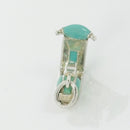 RARE Tiffany & Co Scooter Moped Charm in Blue Enamel and Sterling Silver-5
