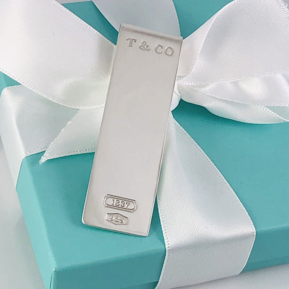 Tiffany & Co 1837 Money Clip in Sterling Silver