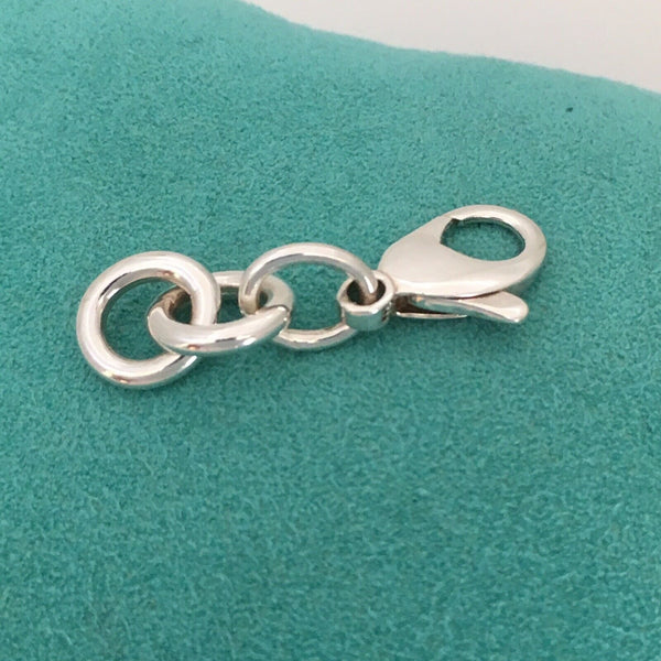 Tiffany Lobster Clasp Replacement Links Extension Repair Bracelet Necklace - 2