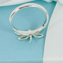 Size 7.5 Tiffany & Co Dragonfly Ring in Sterling Silver-5