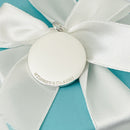 Tiffany Smart Cookie Large Round Pendant  Charm in Sterling Silver-3