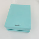 Tiffany Large Necklace Storage Gift Presentation Black Suede Box and Blue Box-8
