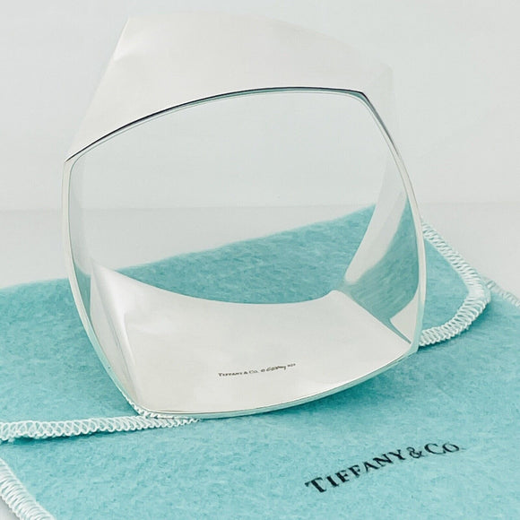Tiffany & Co Torque Bangle Bracelet by Frank Gehry Extra Wide PERFECT Condition