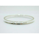 Small Tiffany & Co 1837 Oval Bangle Bracelet in Sterling Silver-1