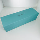 Tiffany & Co Watch or Bracelet Storage Box in Blue Leather Lux AUTHENTIC-8