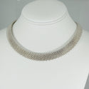 17.25" Tiffany & Co Somerset Mesh Collar Necklace in Sterling Silver - 2