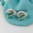 Tiffany & Co Shell Dome Vendome Earrings Paloma Picasso in Sterling Silver-3