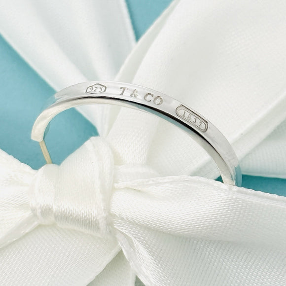 1 Tiffany & Co 1837 Hoop Earring Large 1.0" Single Replacement