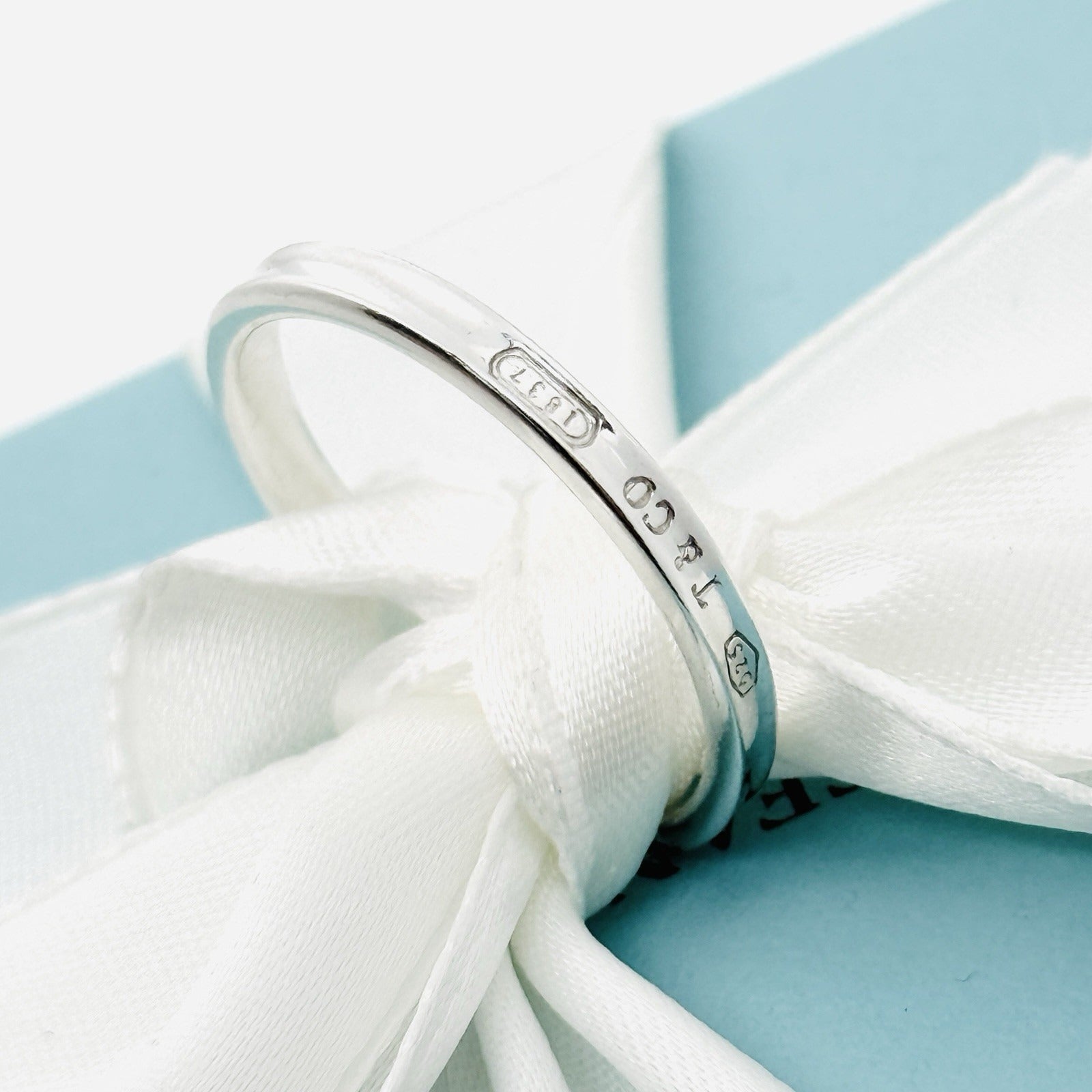 1 Tiffany & Co 1837 Hoop Earring Large 1.0" Single Replacement - 0