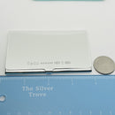 Tiffany & Co Business Card Holder 925 Makers in Sterling Silver-8