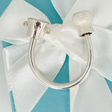 Tiffany & Co Champagne Wine Bucket Cork Sommelier Waiter Key Ring Chain - 0