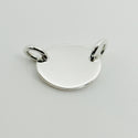 Please Return to Tiffany & Co Sterling Silver Oval Tag Pendant From Choker - 3