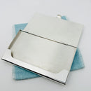 Tiffany ID Business Card Holder Machined Turned Engravable in Sterling Silver-8