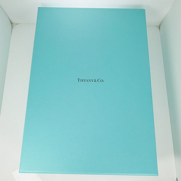 Tiffany Blue Leather Folding Necklace Presentation Blue Gift Box Storage Pouch