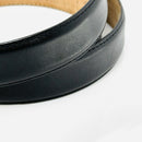 Tiffany & Co Black Leather Calfskin Mens Belt Size 38-4