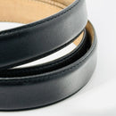 Tiffany & Co Black Leather Calfskin Mens Belt Size 38-5