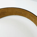 Tiffany & Co Black Leather Calfskin Mens Belt Size 38-6