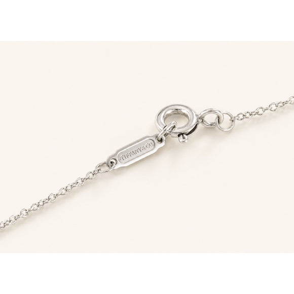 20" Tiffany Large Enchant Filigree Round Pendant Necklace and Chain / 925 Silver