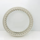 7.5" medium Tiffany & Co Extra Wide Somerset Mesh Bangle Bracelet-6