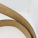 Tiffany & Co Black Leather Calfskin Mens Belt Size 32-4