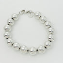 Medium 7.5" Tiffany & Co HardWear Ball Bracelet in Sterling Silver 10mm Bead-2