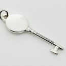 Return to Tiffany Round Key Pendant in Sterling Silver-4