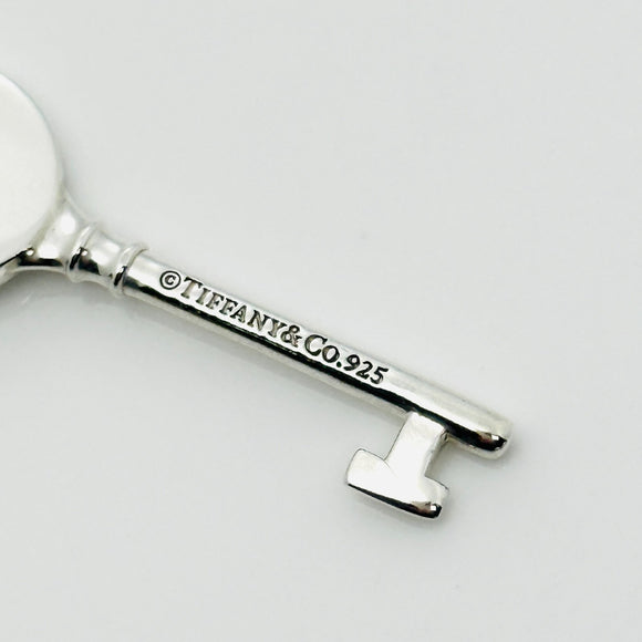 Return to Tiffany Round Key Pendant in Sterling Silver