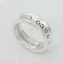 Size 5.5 Tiffany & Co 1837 Ring Concave in Sterling Silver-4