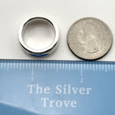 Size 5.5 Tiffany & Co 1837 Ring Concave in Sterling Silver-6