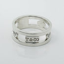 Size 12.5 Tiffany & Co 1837 Cutout Ring Stencil Open Mens Band Unisex-1