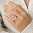 Tiffany & Co. 1837 Concave Ring Sterling Silver 925 Size 5.5 Men's Unisex Band-4