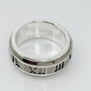 Size 6 RARE Tiffany Atlas Ring in Silver and Titanium Mens Unisex-2