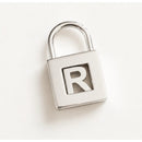 Tiffany & Co Sterling Silver Letter R Alphabet Initial Padlock Charm Pendant-1