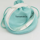 7.75" Tiffany & Co Beaded Edge Milgrain Bangle Bracelet in Sterling Silver-7
