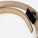 Tiffany & Co Black Lizard Skin Leather Mens Belt Size 36-10