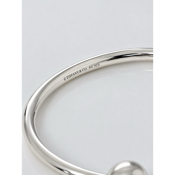 Tiffany & Co. HardWear Ball End Horseshoe Cuff Bracelet Small 6" in 925 Silver
