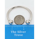Tiffany & Co. HardWear Ball End Horseshoe Cuff Bracelet Small 6" in 925 Silver-7