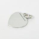 Tiffany Silver Number 17 Birthday Heart Notes Engraved Charm Pendant-4