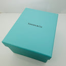 Tiffany Large Necklace Storage Gift Presentation Black Suede Leather Blue Box-7