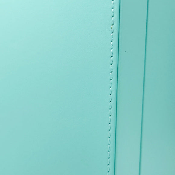 Tiffany & Co Large Blue Leather Jewelry Box Square Nesting Box