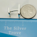 Tiffany Atlas Cufflinks in Sterling Silver Roman Numerals-7