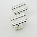 Tiffany Atlas Cufflinks in Sterling Silver Roman Numerals-1