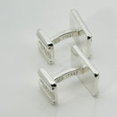 Tiffany Atlas Cufflinks in Sterling Silver Roman Numerals-5