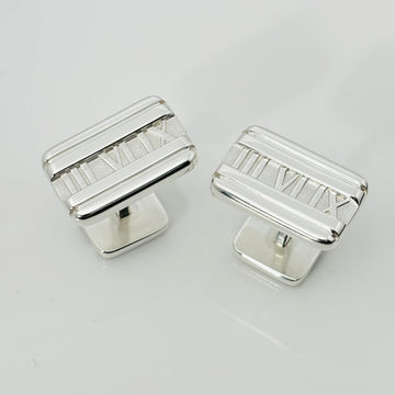 Tiffany Atlas Cufflinks in Sterling Silver Roman Numerals - 0