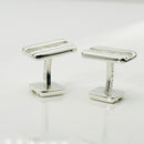 Tiffany Atlas Cufflinks in Sterling Silver Roman Numerals-3