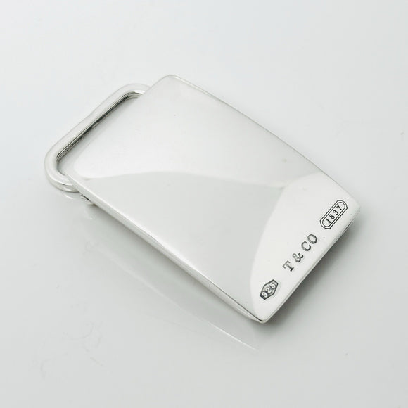 Tiffany & Co 1837 Belt Buckle Sterling Silver Mens Unisex